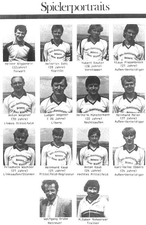 Bezirksliga 1984/85 – Foto 6