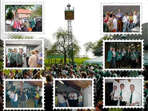 Schützenverein - Vogelschießen am 29. April 2005